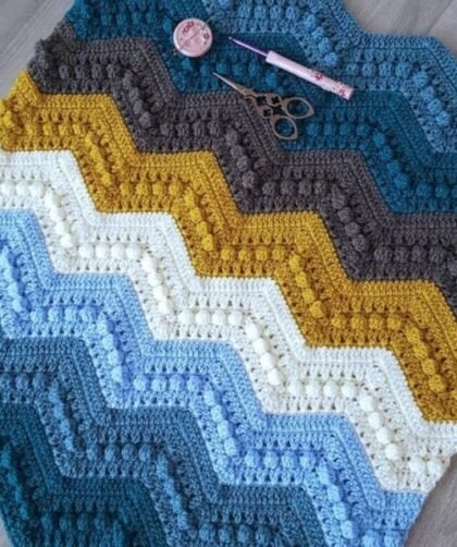 Hugs & Kisses Blanket Crochet Tutorial