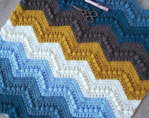 Hugs & Kisses Blanket Crochet Tutorial