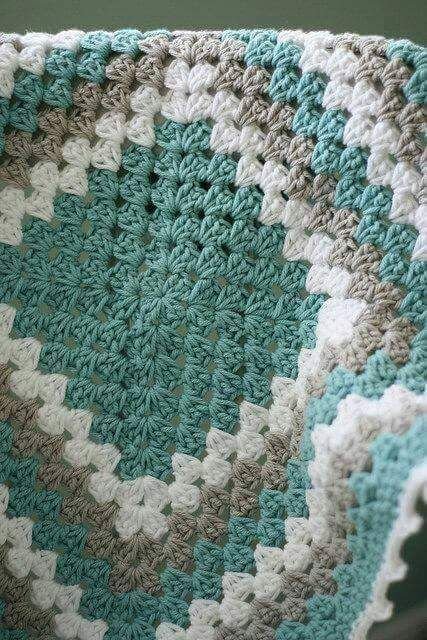 Granny Square Blanket