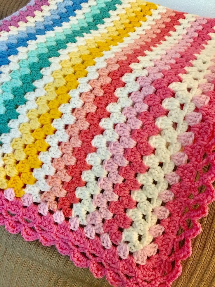 Granny Stripes Blanket