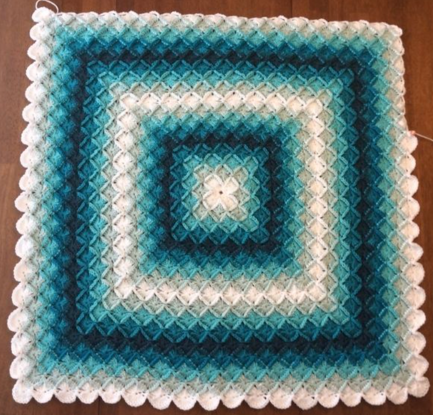 Bavarian Blanket Crochet Pattern