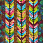 The Columns of Color French Braid Quilt