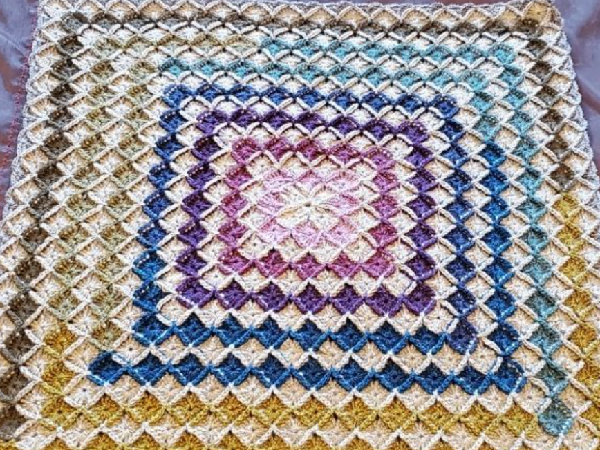 Bavarian Blanket Crochet Pattern