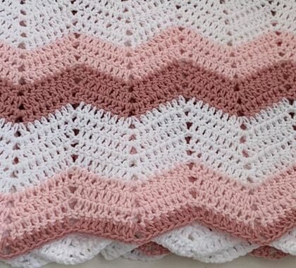 Zig Zag Crochet Blanket