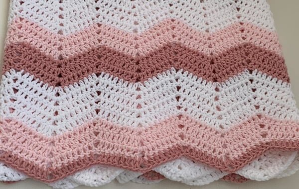 Zig Zag Crochet Blanket