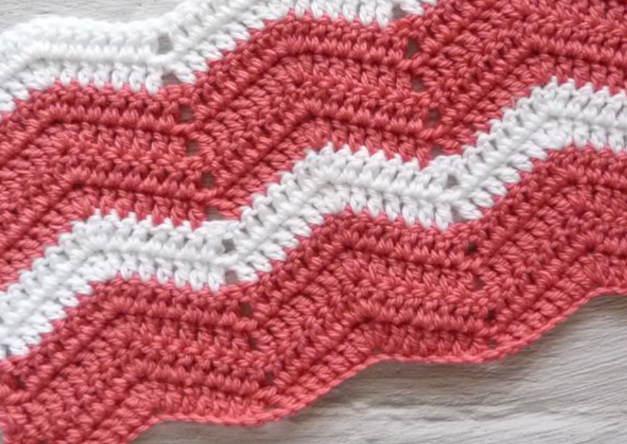 Zig Zag Crochet Blanket