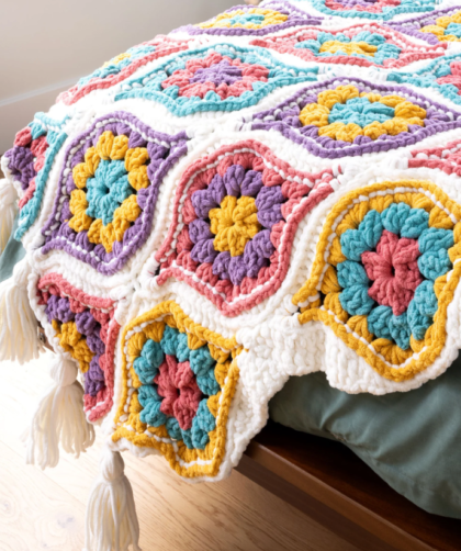 Ornaments Crochet Blanket Pattern