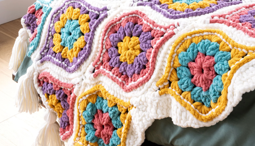 Ornaments Crochet Blanket Pattern