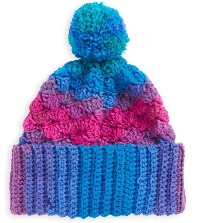 Shell Stitch Crochet Hat 