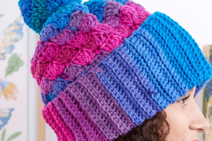 Shell Stitch Crochet Hat