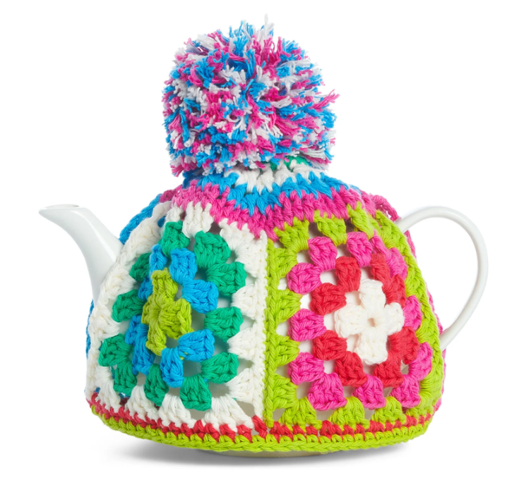 Crochet Granny Teapot Cover