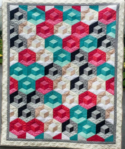 Magic Squares Tumbling Quilt Pattern