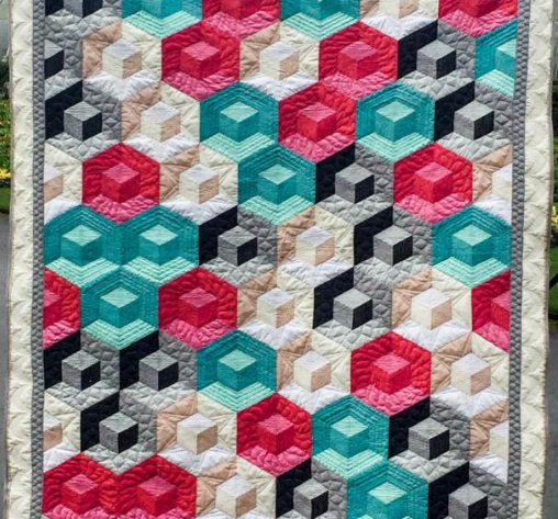 Magic Squares Tumbling Quilt Pattern