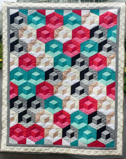 Magic Squares Tumbling Quilt Pattern