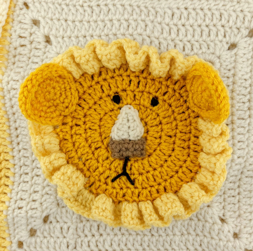 Lions And Tigers And Bears Crochet Blanket Pattern