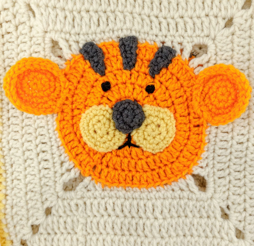 Lions And Tigers And Bears Crochet Blanket Pattern