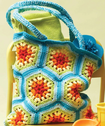 Hexagon Beach Bag Pattern