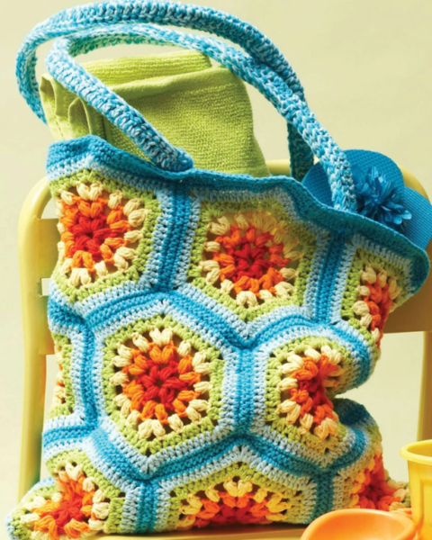 Hexagon Beach Bag Pattern