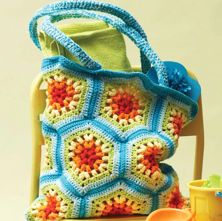 Hexagon Beach Bag Pattern