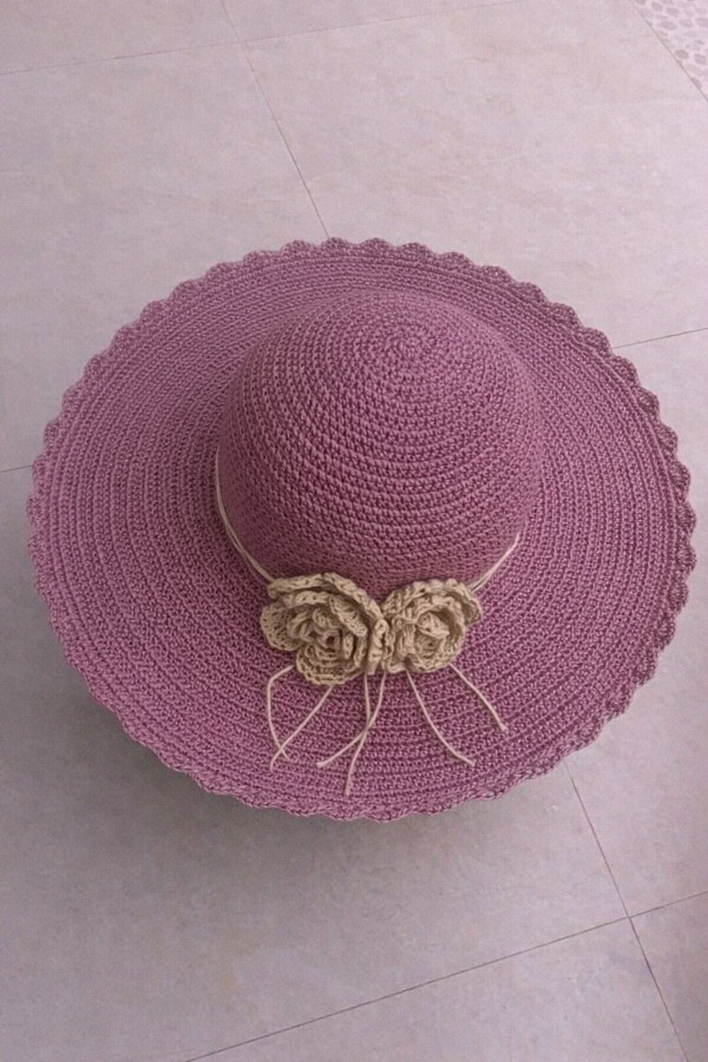 Floppy Brim Hat Crochet Pattern