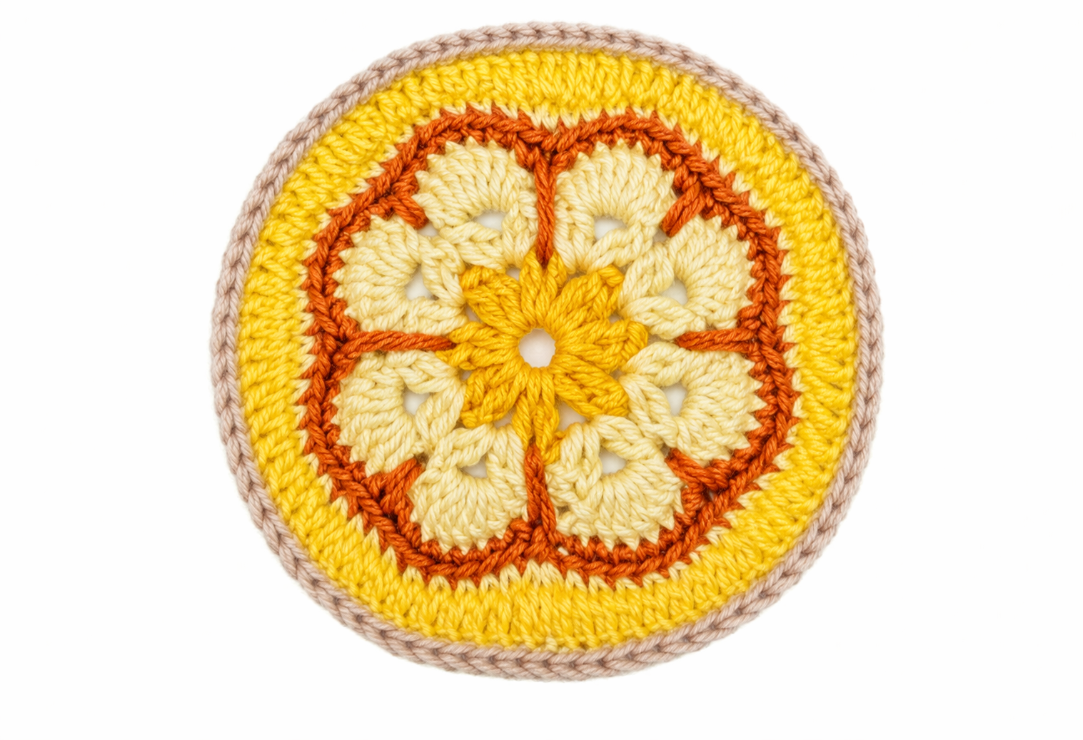 African Flower Crochet Pattern
